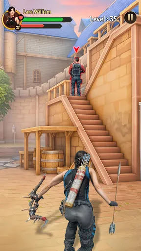 Gameplay screenshot 2 from Archer Assassin Shooting Game - Strategy game